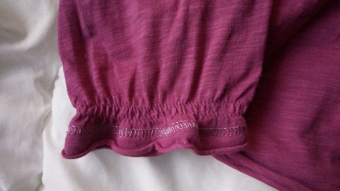 Tee-shirt violet DDP  manches courtes - photo numéro 5