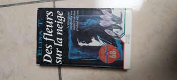 Des fleurs sur la neige