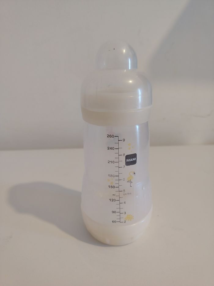 Lot de 3 biberons sans tétines 260 ml anti colique MAM - photo numéro 6