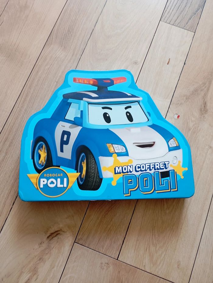 Livre mon coffret Robocar Poli