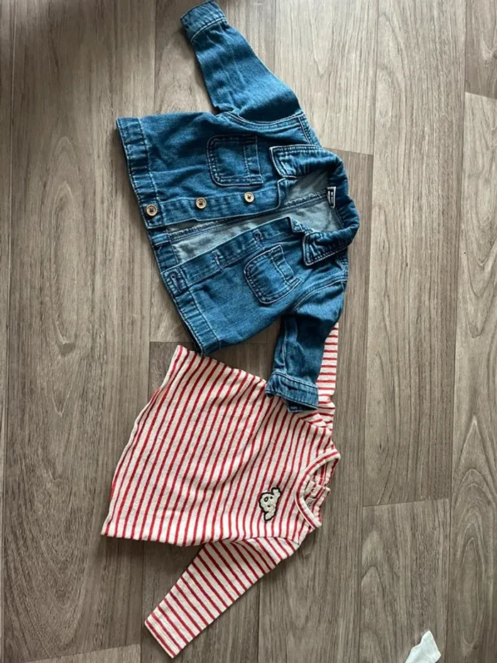 Veste + t-shirt
