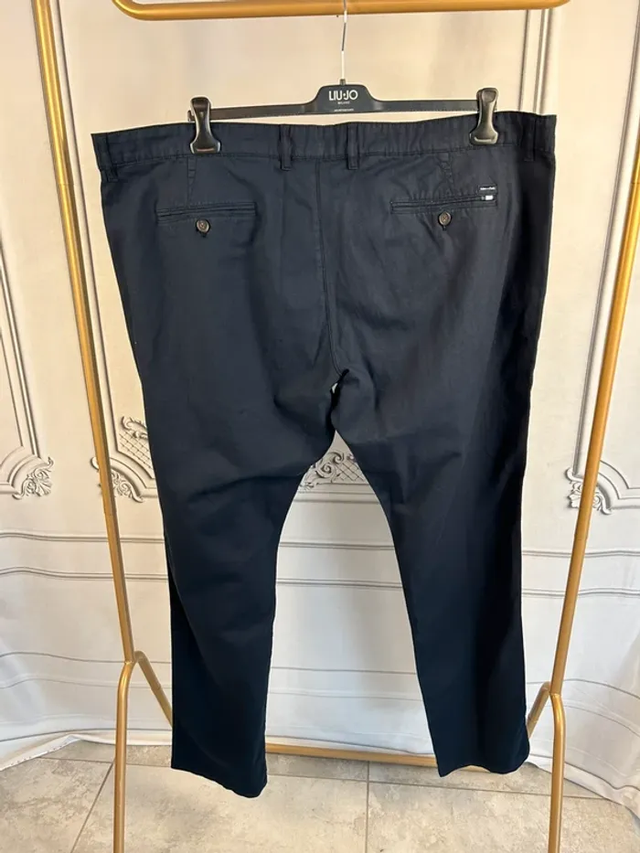 Pantalon chino Eden Park Marine T.50 Neuf - photo numéro 4