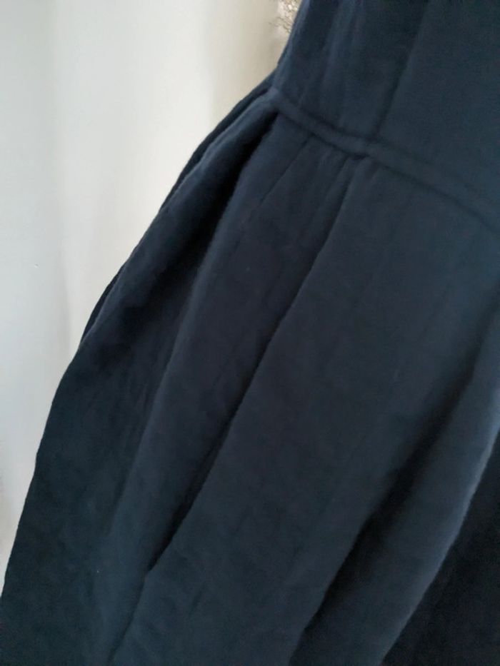 Robe en tunique matelassée bleue marine petit Bateau L - photo numéro 4