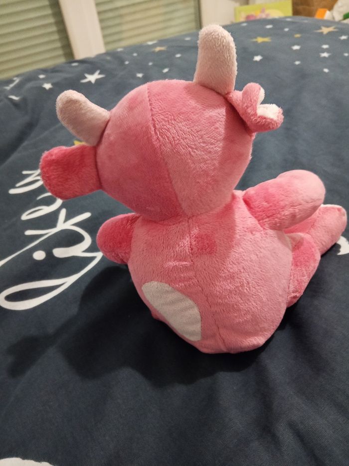 Peluche vache rose - photo numéro 2