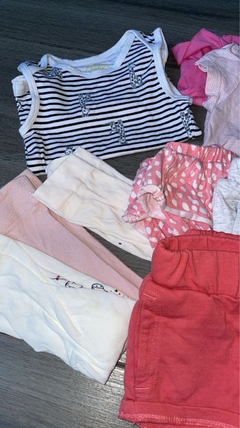 Lot vêtement bébé fille été taille 3 mois 