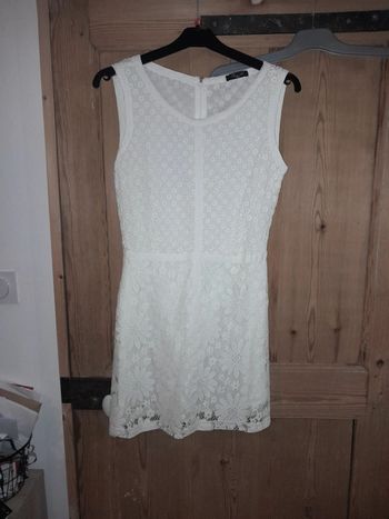 Robe blanche  Revd elle Paris comme neuve