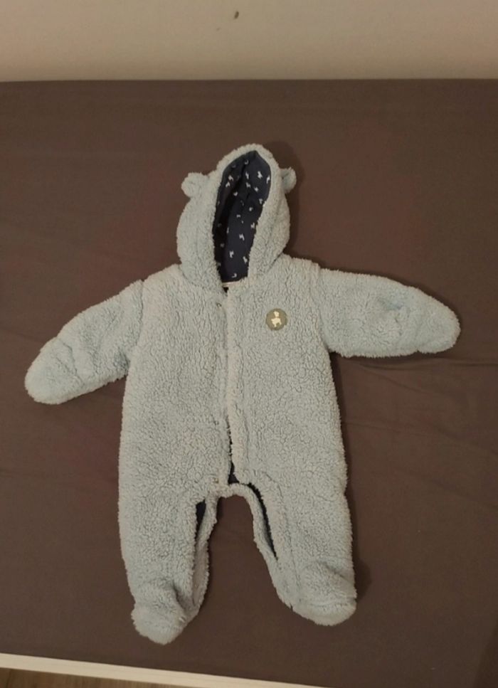 Combinaison hiver peluche