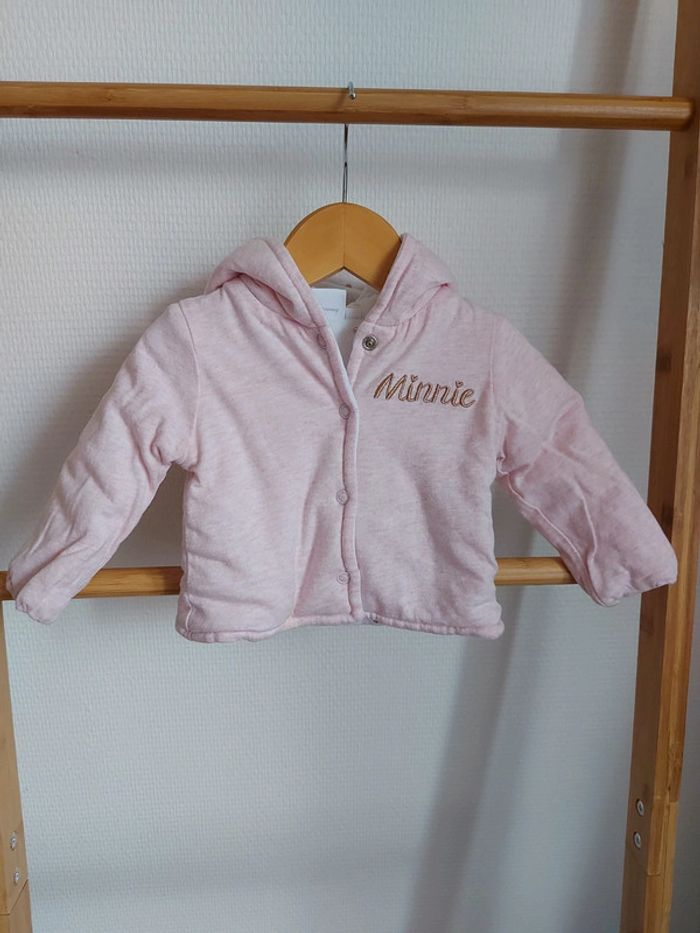 Manteau minnie 0/1 mois chaud neuf 🏷 - photo numéro 2
