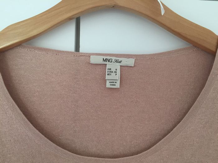 Pull de couleur vieux rose - photo numéro 3