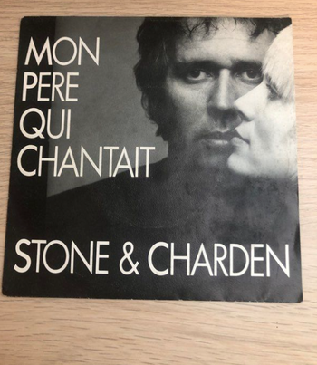 Vinyle 45 tours-Stone & Charden-Mon père qui chantait
