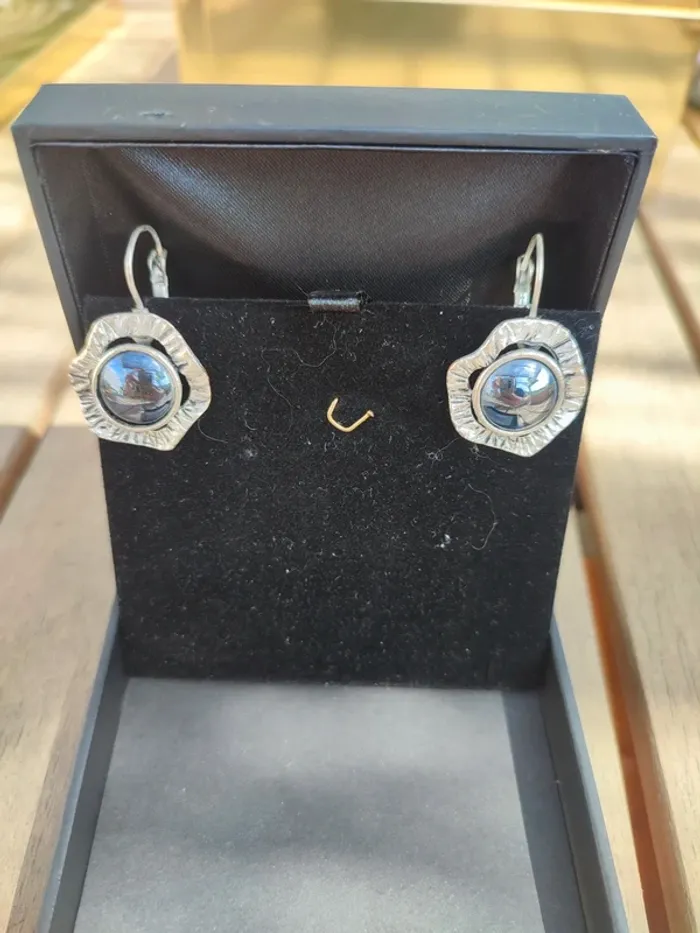 Parure collier + boucles d'oreilles - photo numéro 4