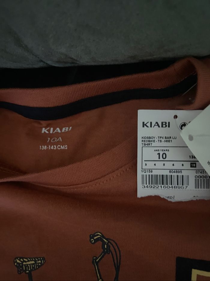 Tee shirt marron caramel neuf - photo numéro 2