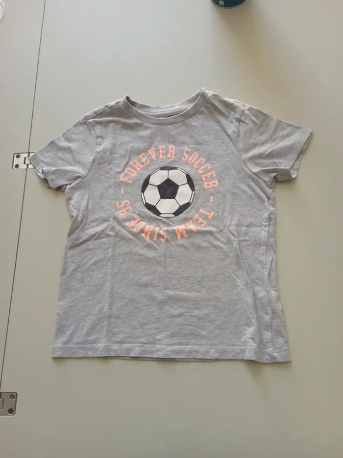 Tee shirt manche courte 6 ans orchestra foot