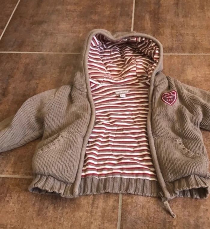 Veste réversible chaude 18mois orchestra