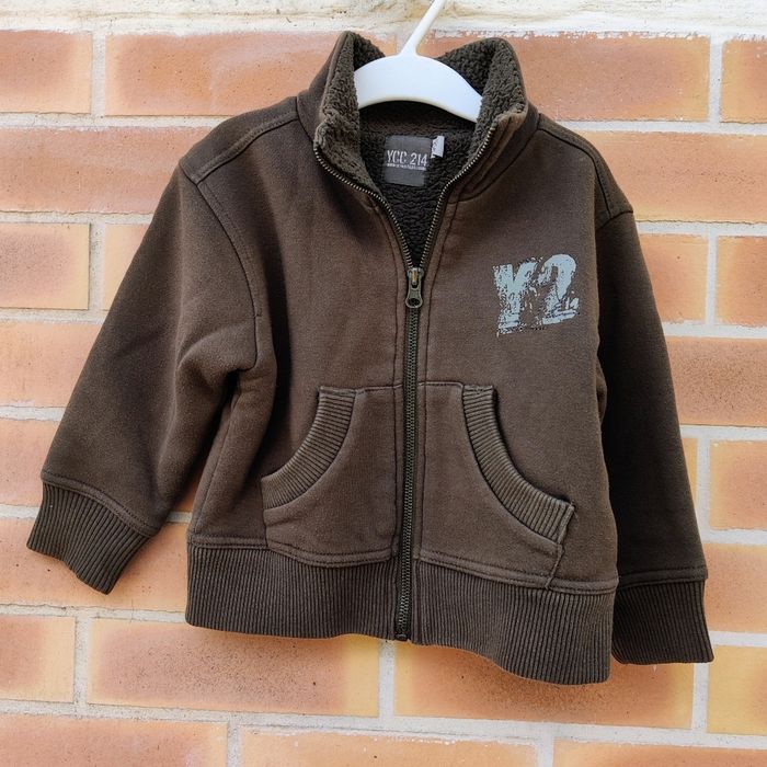 Veste hiver chaude garçon 3 ans YCC kaki - photo numéro 5