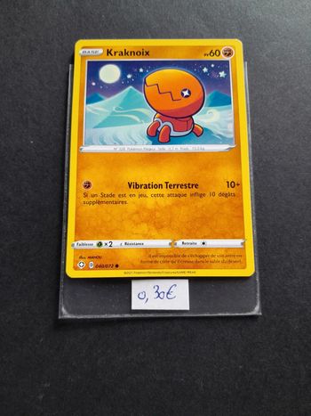 Carte Pokémon Kraknoix 40/072