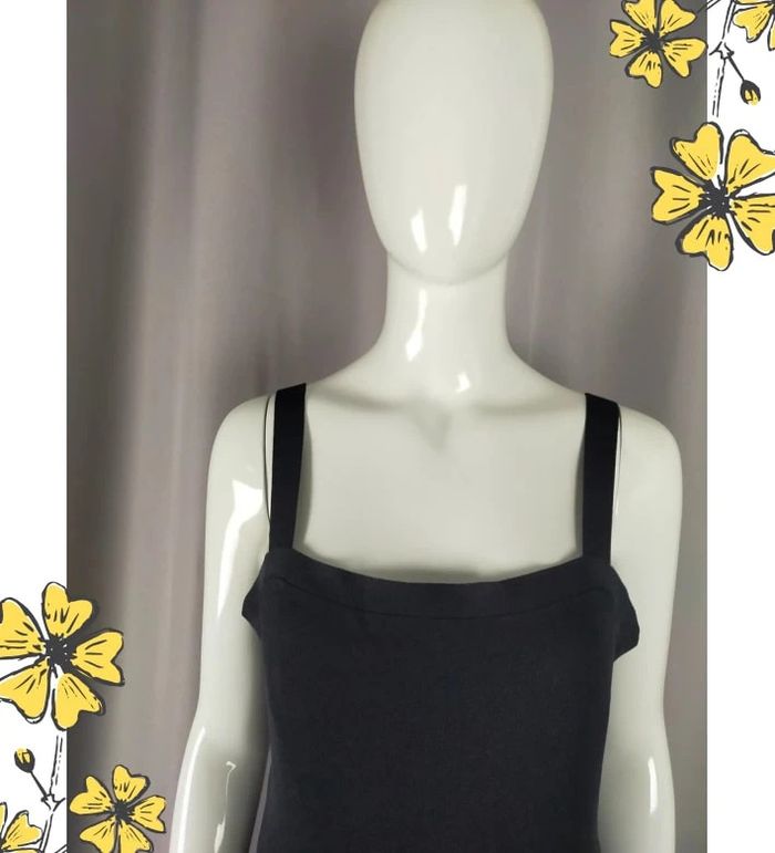 Robe salopette longue noire – Kookaï – Taille 2 - photo numéro 2