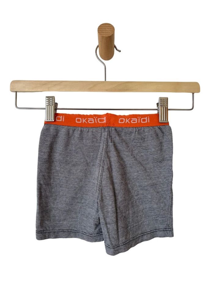 Pyjama d’été 2 pièces orange et gris - Okaïdi 3 ans (98cm) - photo numéro 8