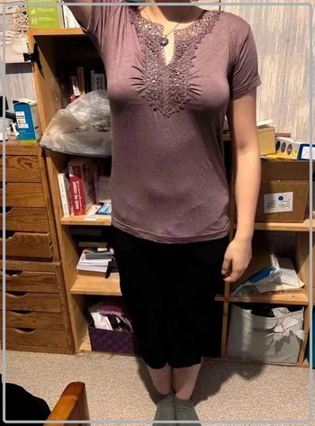 Tres jolie t shirt taille 3xl/46 marque sevda