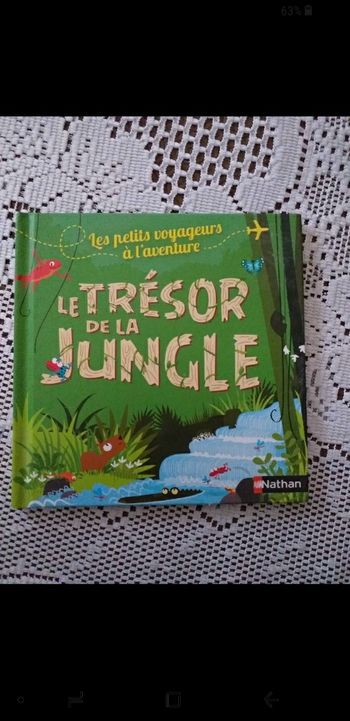 Livre le trésor de la jungle