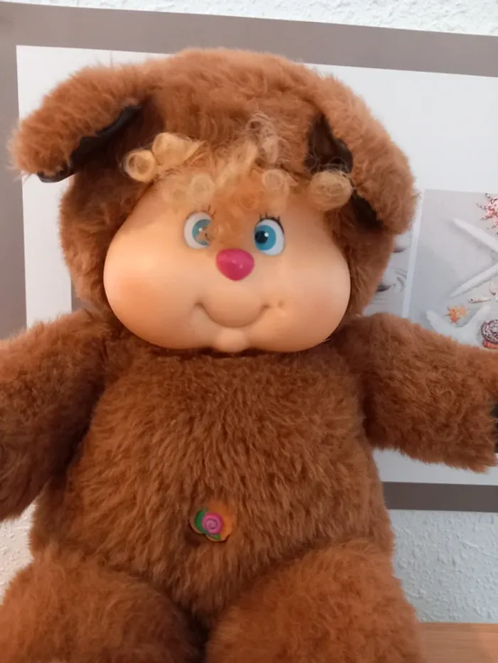 Peluche nombrilou Ajena vintage 37cm - photo numéro 3