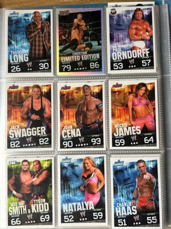 Classeur cartes WWE Slam Attax Évolution - photo numéro 2