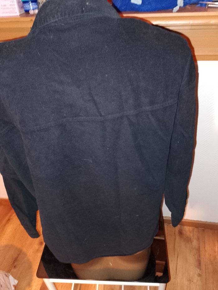 chemise noir t xs - photo numéro 2