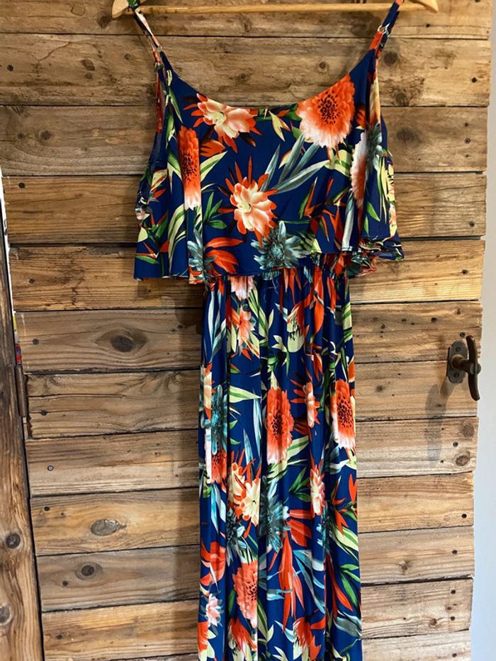 Robe longue fleuri - photo numéro 4