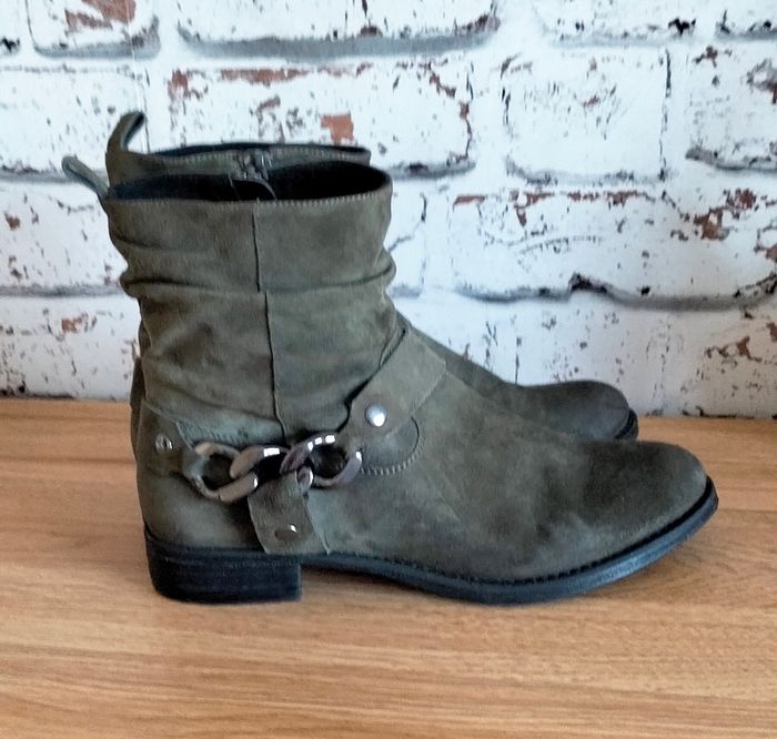 Bottines en daim  SPM 39 - photo numéro 3