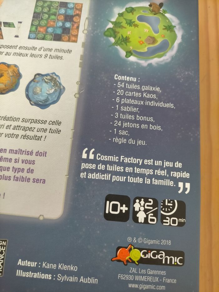 Cosmic factory neuf - photo numéro 8