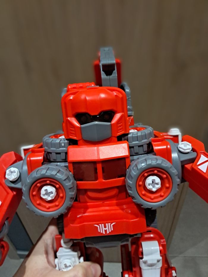 Robot transformer 5en1 camions de pompier - photo numéro 8