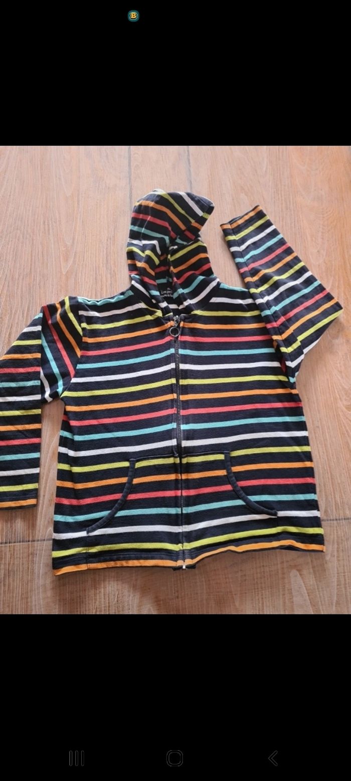 Gilet Les petits cœurs à la mer
