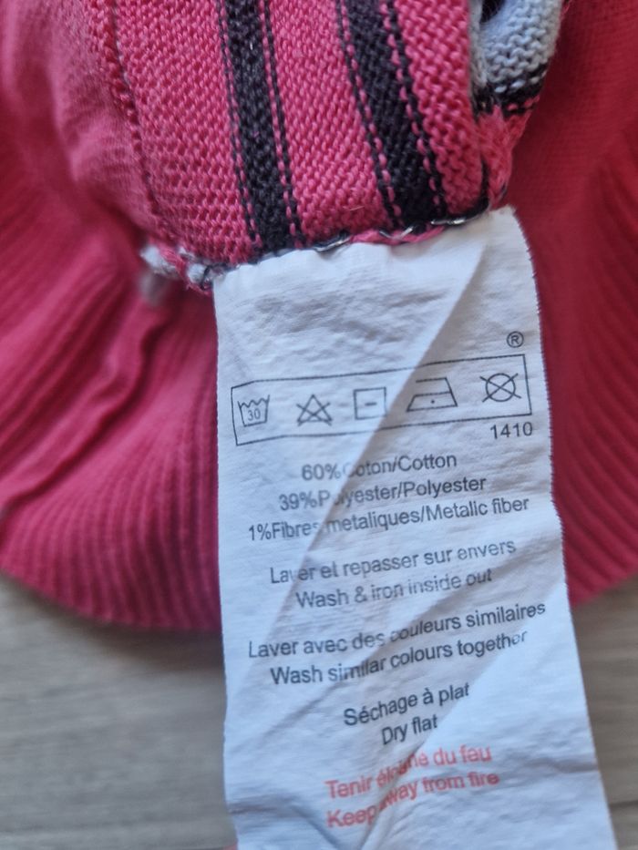 Robe pull bébé fille Terre de Marins 6 mois - photo numéro 5