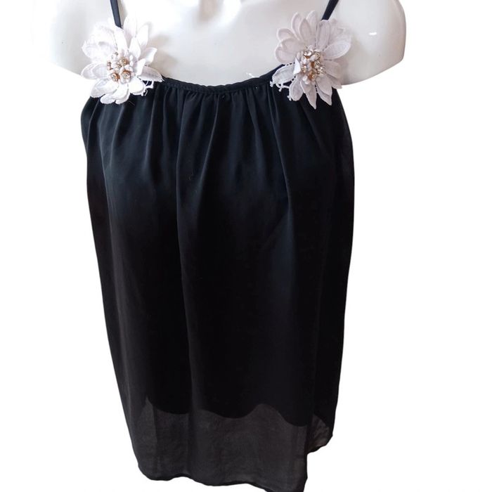 Tunique noire taille unique