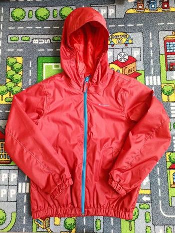 Veste demi saison rouge 8 ans 