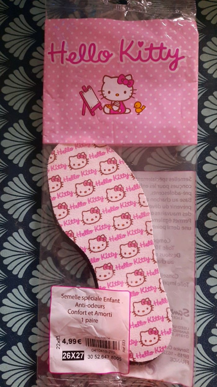 Semelle hello kittty