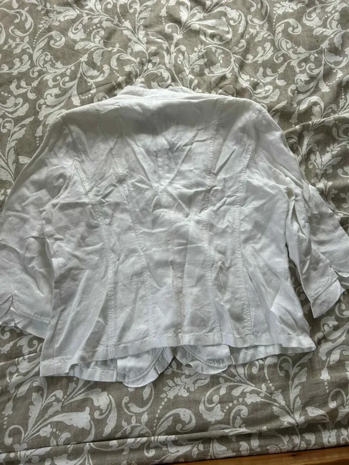 Veste blanche gelco taille 44 - photo numéro 3