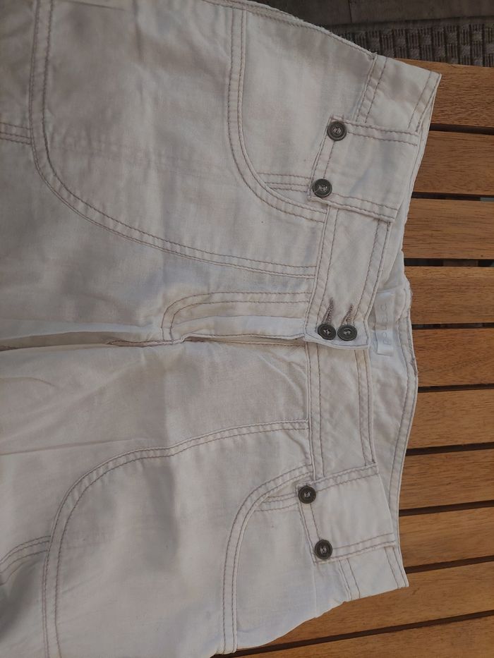 Pantalon léger blanc M - photo numéro 2