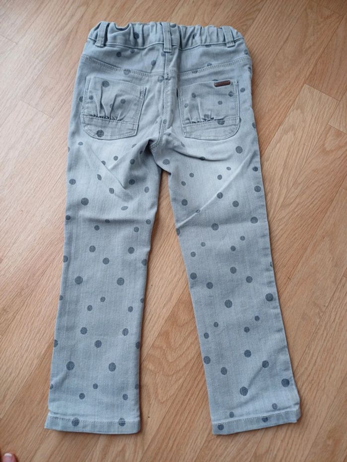 Pantalon gris à pois - photo numéro 3