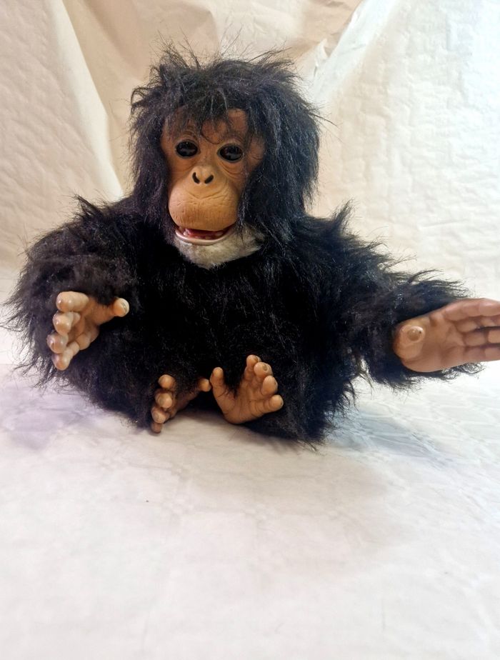 FurReal Friends câlin chimpanzé singe chimpanzé animal de compagnie Hasbro Tiger  , 2005 - photo numéro 6