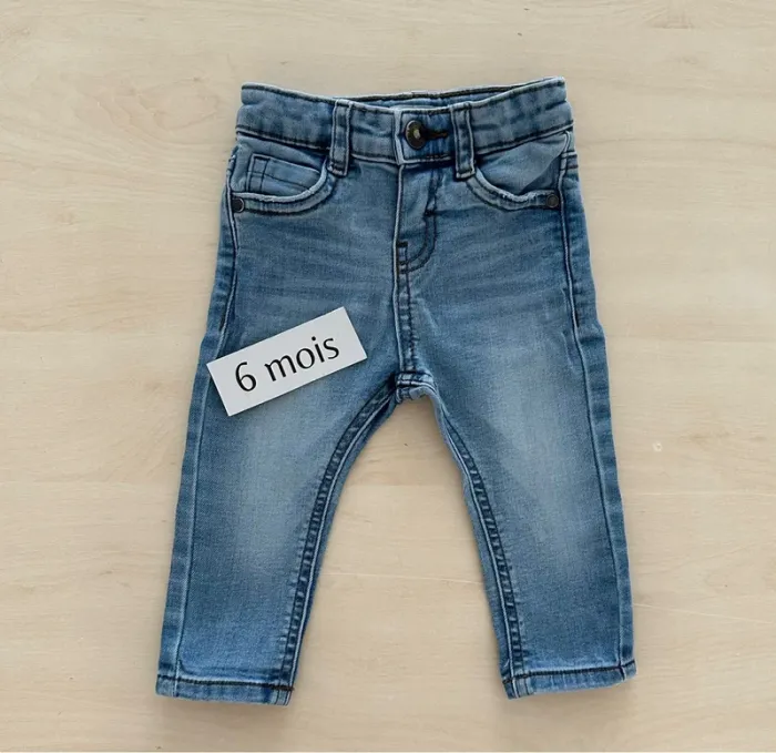 Jeans garçon gémo 6 mois 68 cm