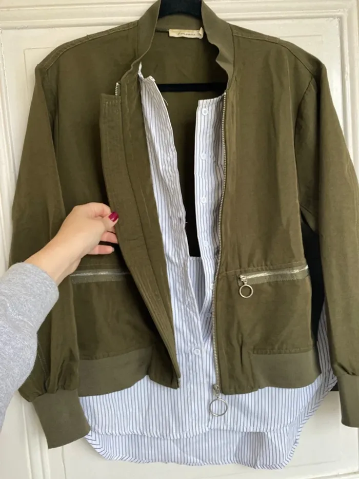 Veste kaki Laniorena - photo numéro 6