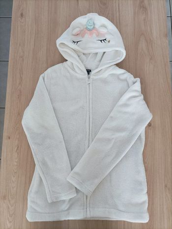 Robe de chambre licorne 10/12 ans