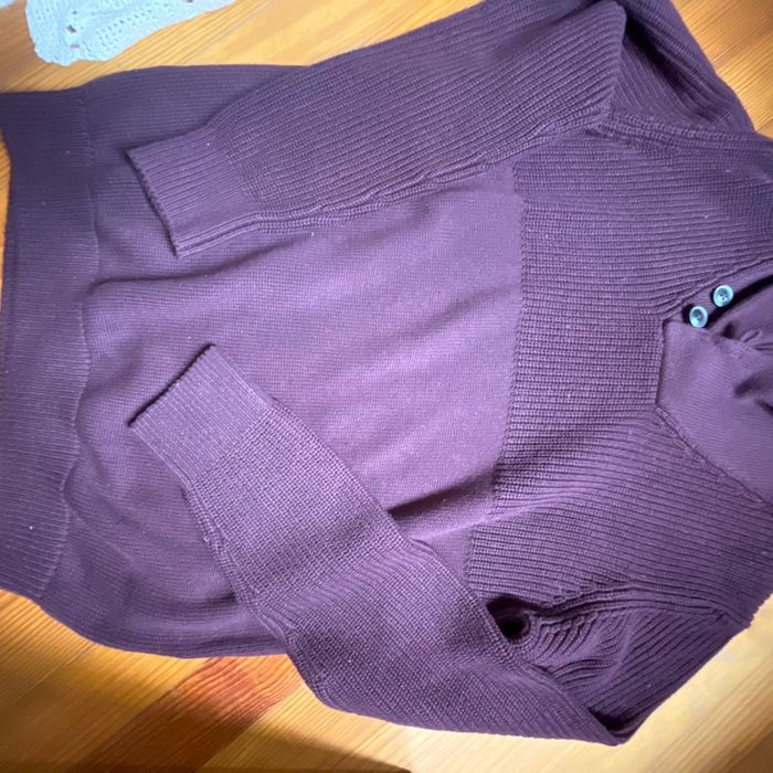 Pull bordeaux - photo numéro 2