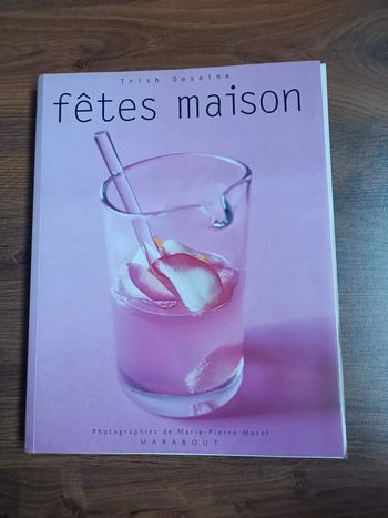 Fêtes maison, livre de cuisine