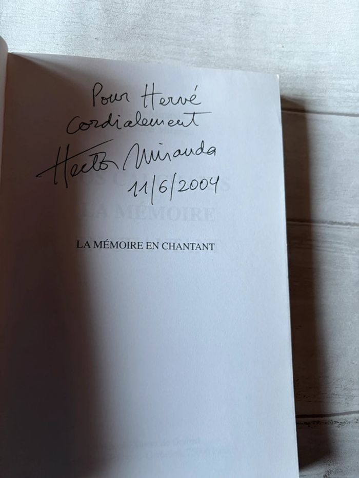 Los calchakis la memoire en chantant Hector Miranda - photo numéro 3