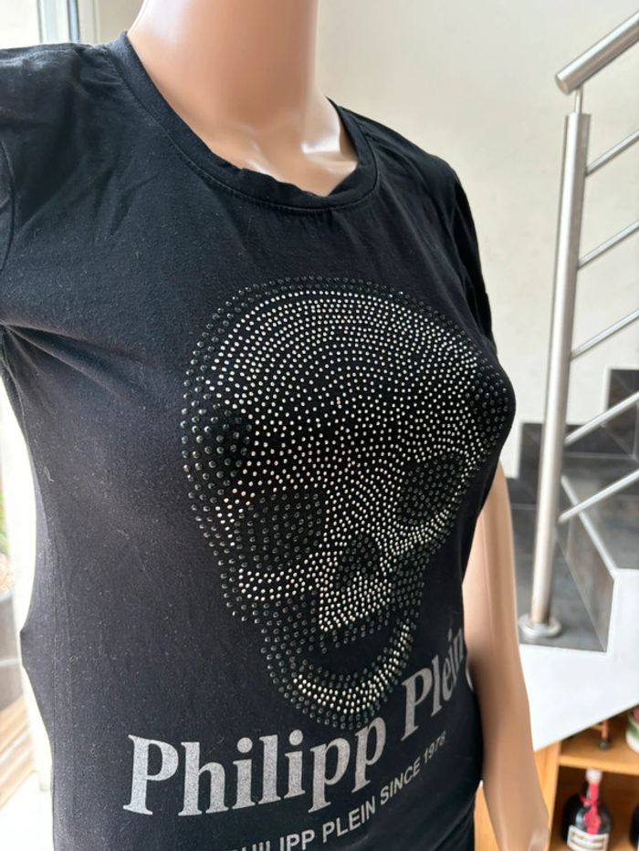 😎 T-shirt Philipp plein strass taille XL 😎 taille effective - photo numéro 5