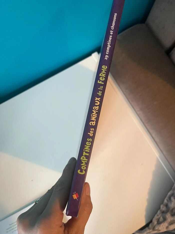 Livre de comptines des animaux de la ferme avec CD - photo numéro 3