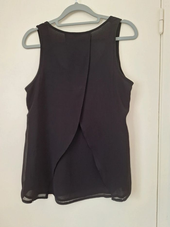 Top débardeur ample noir taille 36/38 - photo numéro 2