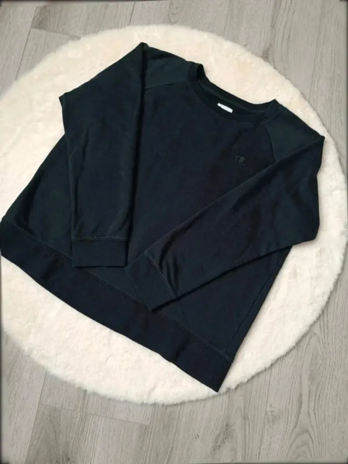 🖤 Sweat Champion noir Taille XL 👕 Classique & confortable - photo numéro 2